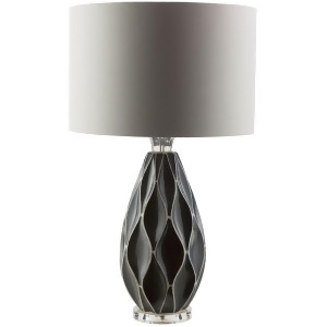 Bethany Table Lamp by Surya Grey/White Shade Bth420-tbl - All
