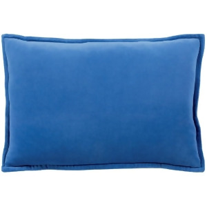 Cotton Velvet by Surya Down Fill Pillow Dark Blue 13 x 20 Cv014-1320d - All