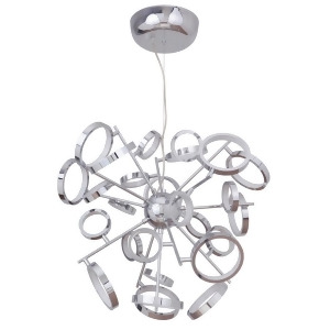 Craftmade Mira 26 Ring Led Chandelier Chrome 47126-Ch-led - All