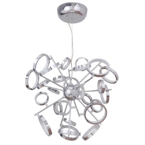 Craftmade Mira 26 Ring Led Chandelier Chrome 47126-Ch-led - All