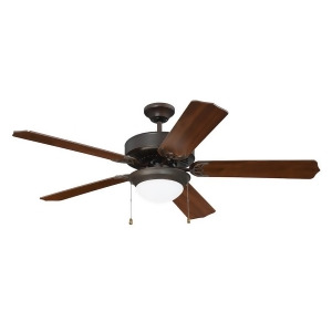 Craftmade Pro Energy Star 209 52 Ceiling Fan Kit Aged Bronze Brushed Walnut - All