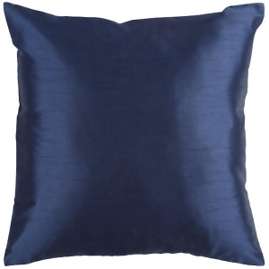 Solid Luxe by Surya Down Fill Pillow Navy 18 x 18 Hh032-1818d - All