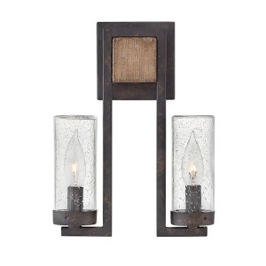 Hinkley 2 Light Sawyer Outdoor Wall Sconce Sequoia 29202Sq - All