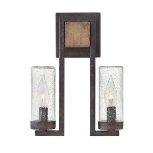Hinkley 2 Light Sawyer Outdoor Wall Sconce Sequoia 29202Sq - All