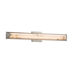 Justice Design Led LumenAria Apex 29 Wall Light Nickel Fal-8695-nckl - All