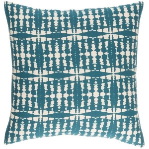 Ridgewood by A. Wyly for Surya Pillow Teal/Cream 20 x 20 Rdw001-2020p - All