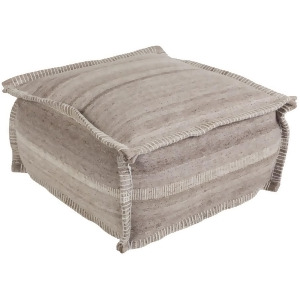 Barnsley Pouf by Surya Taupe/Camel/Ivory Bnpf002-252513 - All