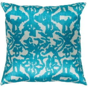 Lambent by Surya Poly Fill Pillow Sea Foam/Teal 18 x 18 Lam003-1818p - All