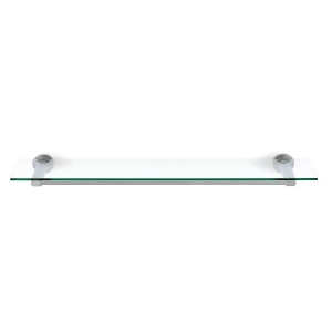 Blomus Areo Shower Shelf Matt Stainless Steel Clear Glass 68923 - All