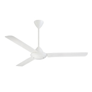 Craftmade Kodiak 56 Ceiling Fan w/Blades White White Kdk56w3 - All