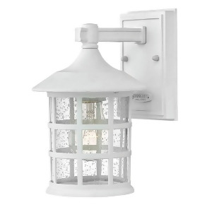 Hinkley Freeport 1 Light Led Outdoor Small Wall Mount White 1800Cw-led - All