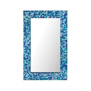Sterling Industries Aphrodisia Large Mirror Turquoise 8983-045 - All