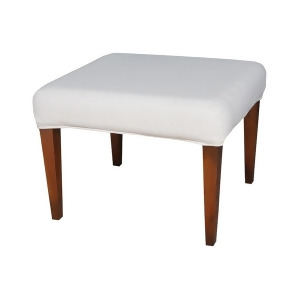 Sterling Industries Couture Covers Single Bench Cover Pure White 7011-120-E - All