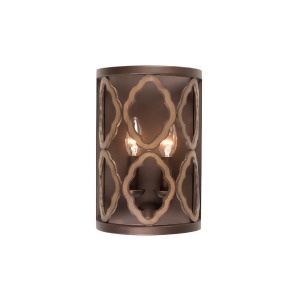 Kalco Whittaker 2 Light Wall Sconce Brownstone 504821Bs - All