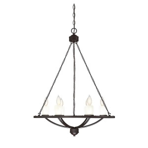Savoy House Hampshire 6 Light Chandelier in English Bronze 1-9701-6-13 - All
