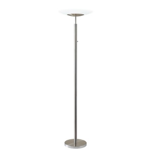 Adesso Stellar Led Torchiere Brushed Steel 5127-22 - All