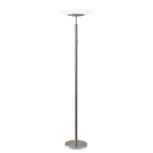 Adesso Stellar Led Torchiere Brushed Steel 5127-22 - All