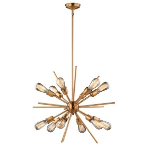 Vaxcel Estelle Pendant in Natural Brass P0228 - All