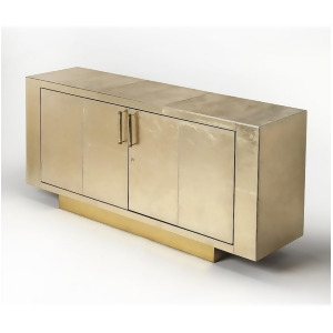 Butler Francois Gold Leather Buffet Gold 3736350 - All