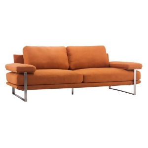 Zuo Modern Jonkoping Sofa Orange 900625 - All