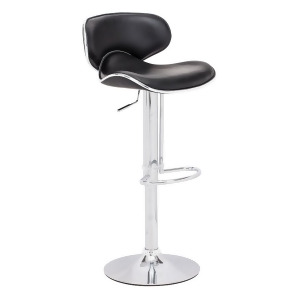 Zuo Modern Fly Bar Chair Black 300130 - All