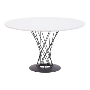 Zuo Modern Spiral Dining Table White 110040 - All