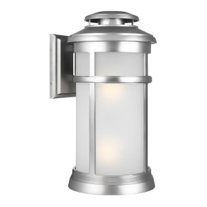 Feiss Newport 2 Light Wall Lantern in Painted Brushed Steel Ol14303pbs - All
