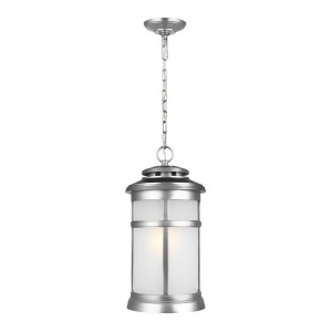 Feiss Newport 1 Light Hanging Lantern in Painted Brushed Steel Ol14309pbs - All