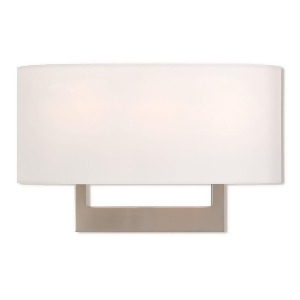 Livex Lighting Hayworth 3 Light Wall Sconce in Brushed Nickel 42402-91 - All