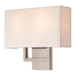 Livex Pierson 2 Light Wall Sconce in Brushed Nickel 13 w x 11.75 h 50990-91 - All