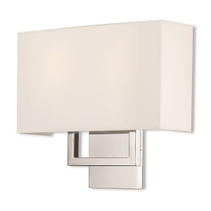 Livex Pierson 2 Light Wall Sconce in Polished Chrome 13 w x 11.75 h 50990-05 - All