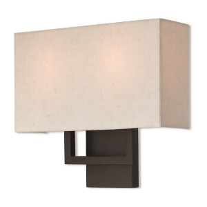 Livex Lighting Pierson 2 Light Wall Sconce in Bronze 13 w x 11.75 h 50994-07 - All
