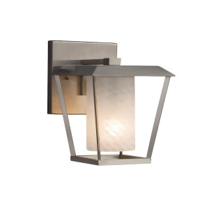 Justice Design Led Fusion Sm 1Lt Sconce Nickel-FSN-7551W-10-WEVE-NCKL-LED1-700 - All