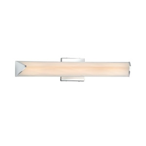 Justice Porcelina Linear Wall/Bath in Polished Chrome Pna-8691-wave-crom - All