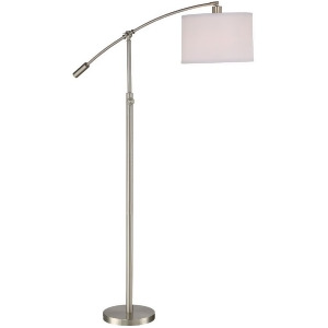 Quoizel Clift Floor Lamp in Brushed Nickel Cft9364bn - All