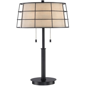 Quoizel Landings Table Lamp in Mottled Cocoa Lnd6326mc - All