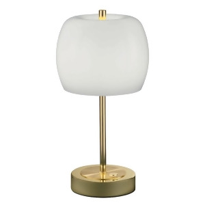 Arnsberg Pear 12 Led Table Lamp Polished Brass 528990503 - All