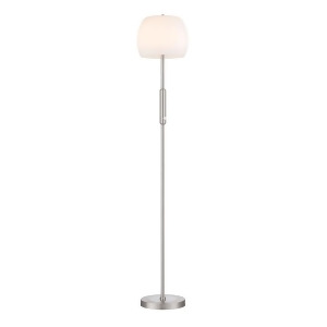 Arnsberg Pear Led Floor Lamp w/Glass Matte Nickel 428991007 - All