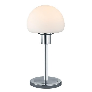 Arnsberg Wilhelm Led Table Lamp with Glass Matte Nickel 529210107 - All