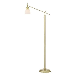 Arnsberg Weimar 1 Light Led Floor Lamp Brass Nickel 4035011-08 - All