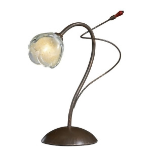 Arnsberg Caprice 1 Light Table Lamp Rust 513110124 - All