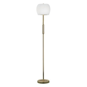 Arnsberg Pear Led Floor Lamp w/Glass Polished Brass 428991003 - All