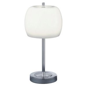 Arnsberg Pear Led Table Lamp Matte Nickel 528990807 - All