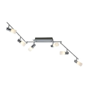 Arnsberg Dallas Led Adjustable Ceiling Light Silver 821410605 - All