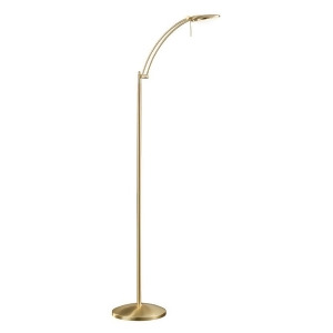 Arnsberg Dessau Led Floor Lamp w/Adjustable Head Brass Nickel 425810108 - All