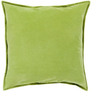 Cotton Velvet by Surya Poly Fill Pillow Olive 18 x 18 Cv001-1818p - All