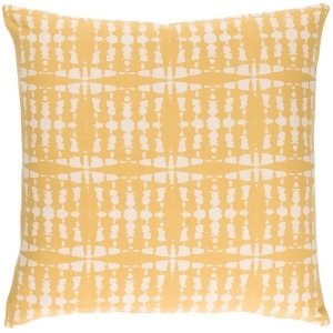 Ridgewood by A. Wyly for Surya Down Pillow Yellow/Cream 18 Rdw003-1818d - All