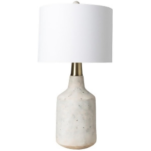 Phoenix Table Lamp by Surya Textured Base/White Shade Pho-100 - All