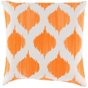 Ogee by Surya Down Fill Pillow Bright Orange/Khaki 18 x 18 Sy031-1818d - All