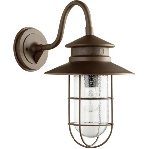 Quorum Moriarty Large Lantern in Oiled Bronze 7698-86 - All